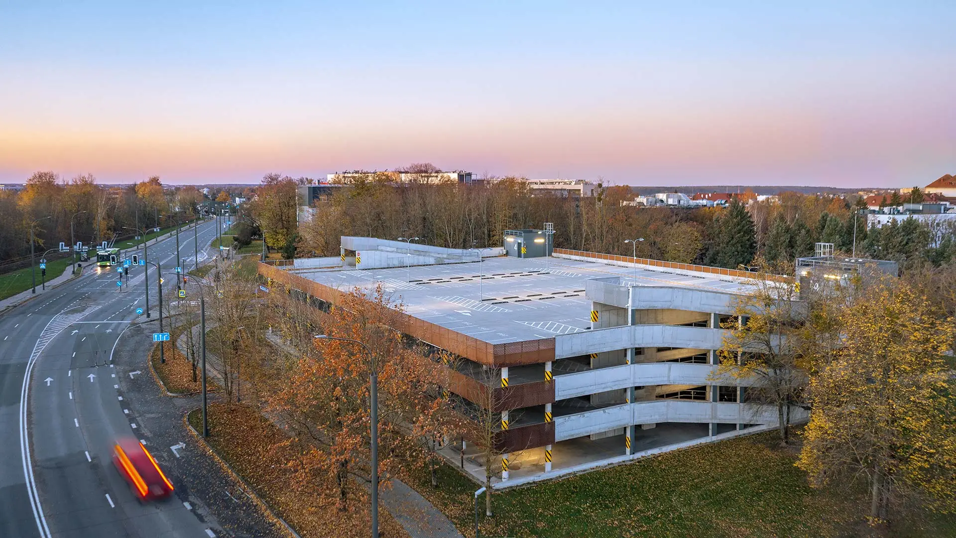 LSMU ligoninės Kauno klinikų parkingas – projekto vaizdas