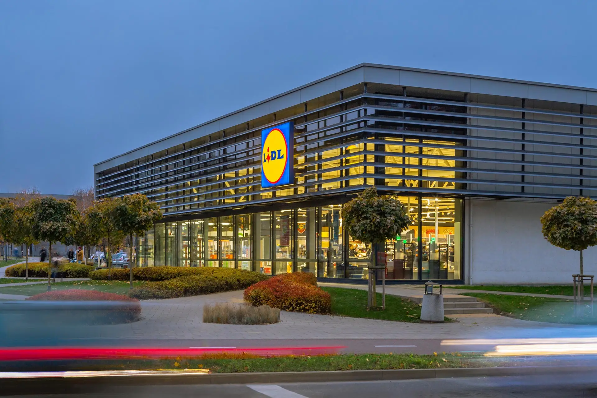 Prekybos centras LIDL – projekto vaizdas