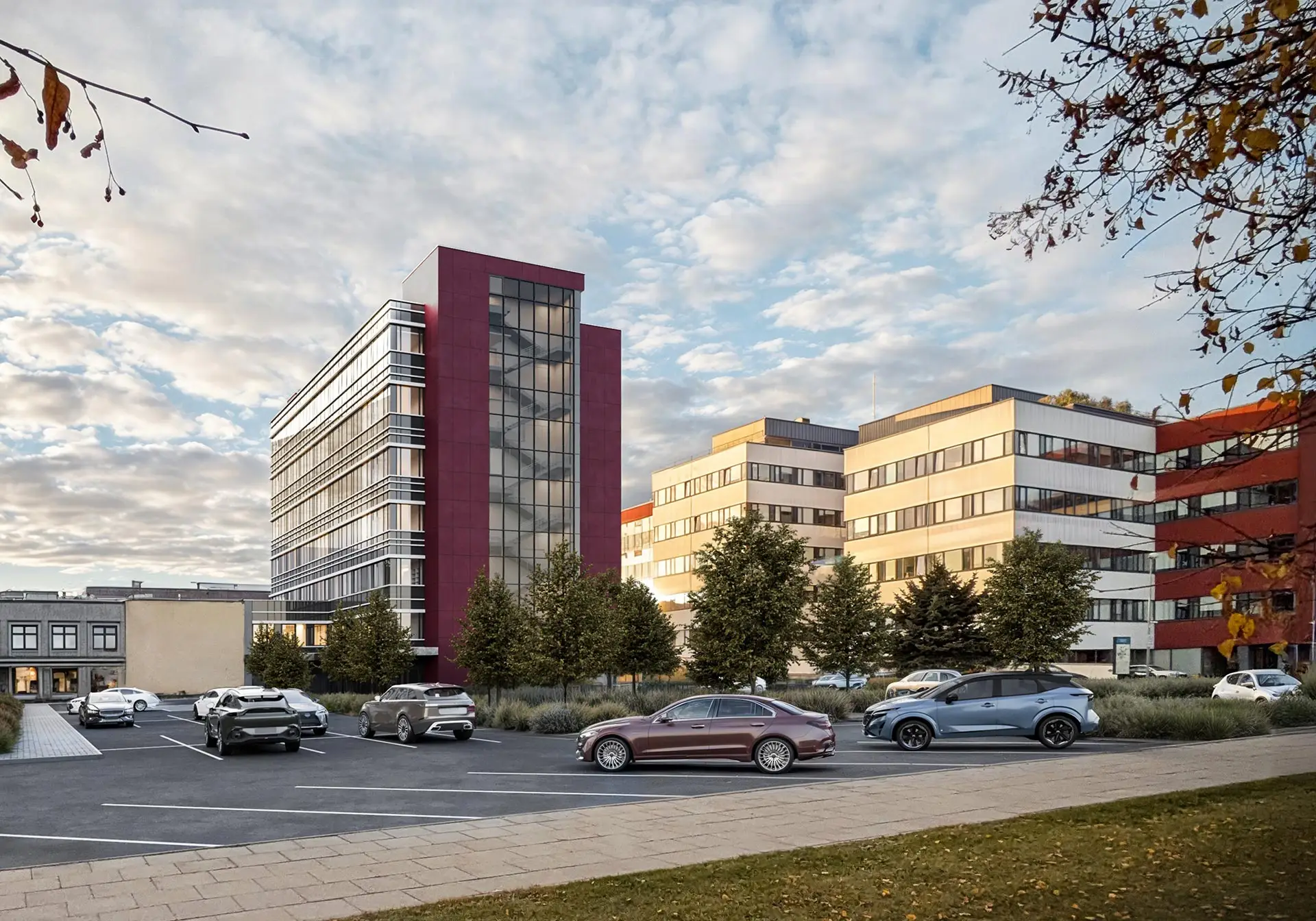 Pažangios terapijos centras – projekto vaizdas