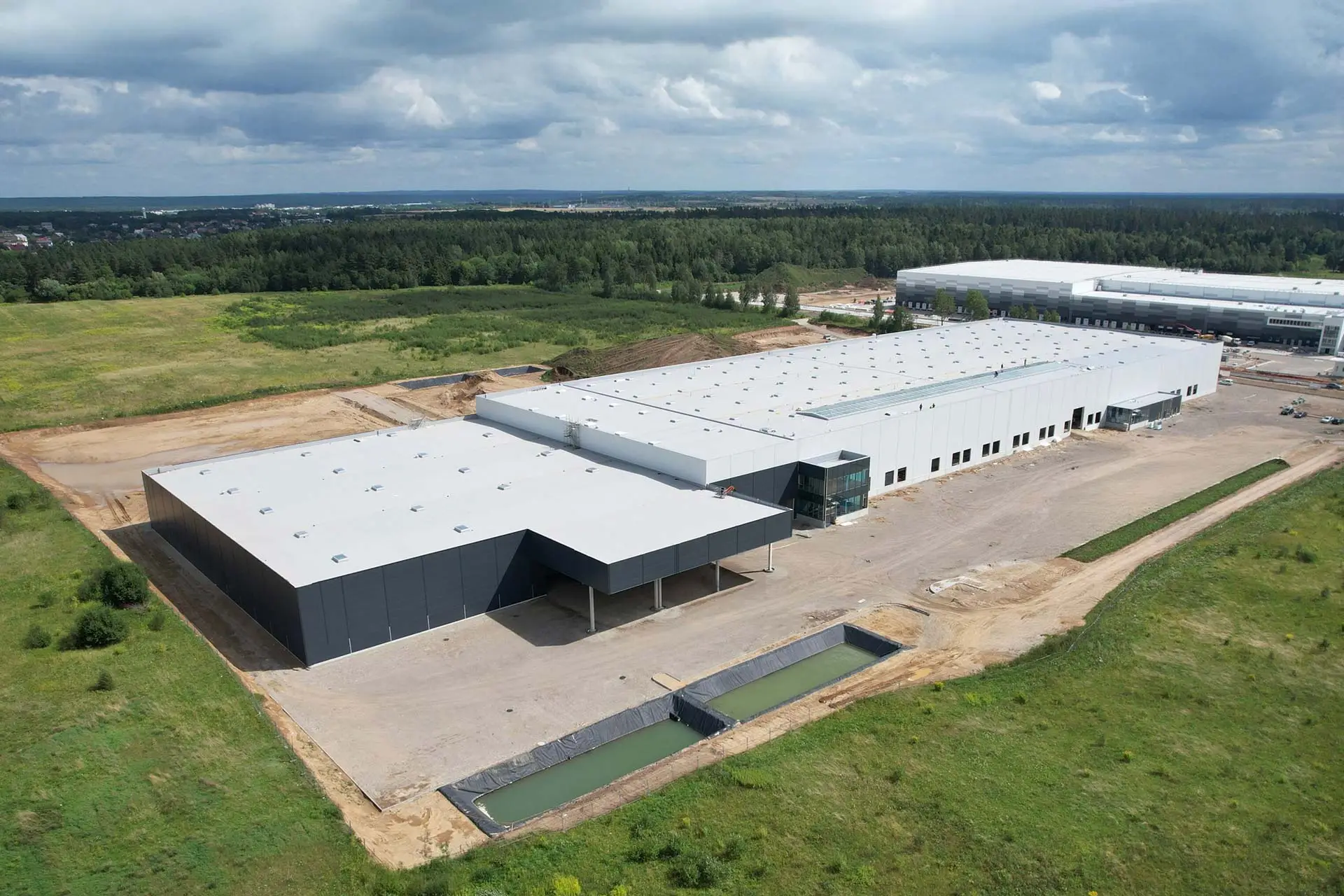 Moki-Veži logistikos centras – projekto vaizdas
